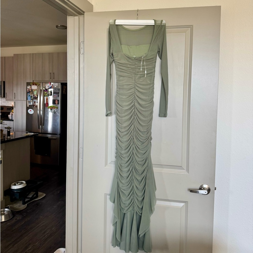 Maxi dress. Wedding guest cocktail, etc..
